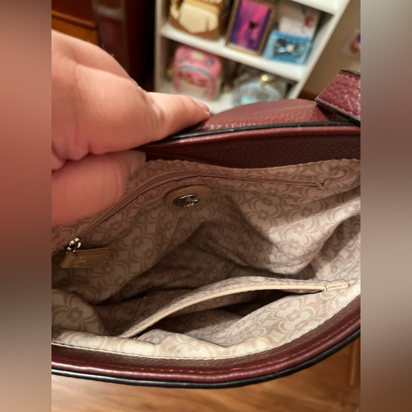 Charming Charlie Embellished Crossbody Saddle Bag - Picture 4 of 7